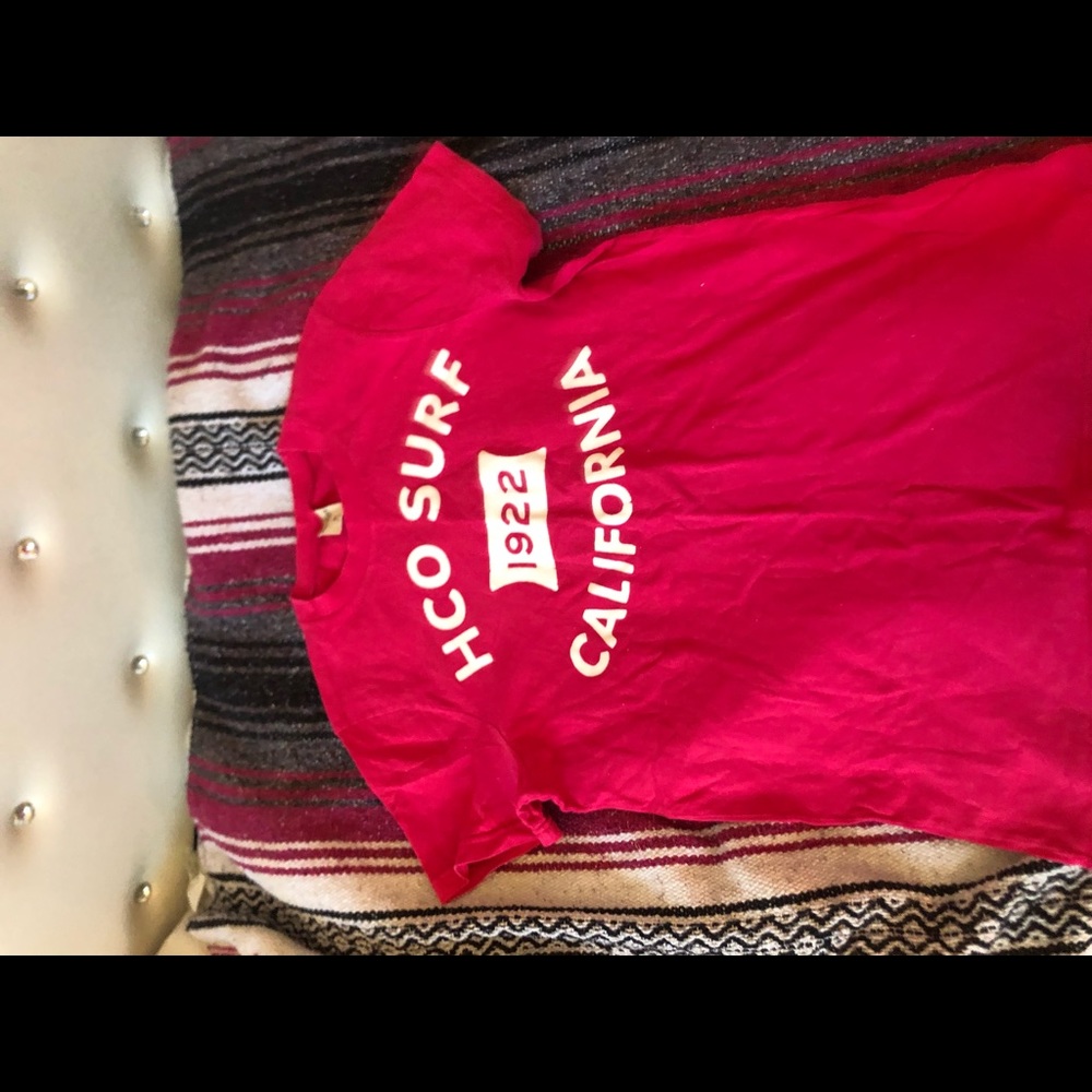 Pink Hollister shirt